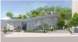 溝の口駅 徒歩5分 1F〜2F スケルトン物件 【飲食不可】外観