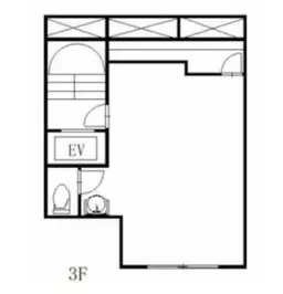 ■池袋駅 徒歩1分 3F 現況:その他【ネイル・マツクエ・整体指圧・ヘッドスパ・痩身エステ・軽飲⾷可能、業種相談可能】外観