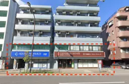 【新江古田駅６分】１階５３坪。目白通り。営業時間相談可能。飲食相談可能。外観