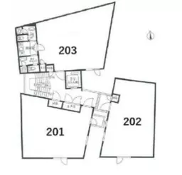 ■四谷三丁目駅 徒歩3分 2F 現況:事務所居抜き居抜き物件 【飲食可】外観