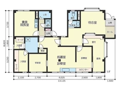 鶴見市場駅徒歩10分　動物病院での募集　居抜き外観