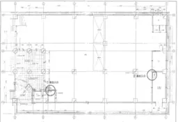 心斎橋駅徒歩3分　カラオケ店営業中　物件引渡し状態(スケルトン)外観