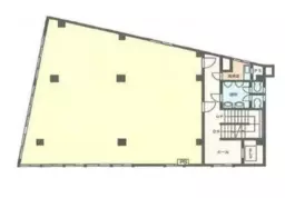 ■神谷町駅 徒歩4分 3F 現況:事務所仕様物件 【飲食不可、夜間・休日オートロック、平日7時半-19時半】