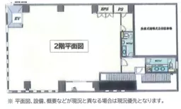 ■東池袋駅 徒歩10分 2F 現況:事務所仕様物件 【 物販・軽飲食可（クリニック系不可）、24時間営業不可】外観