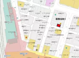 歌舞伎町一丁目ゴジラロード·一番街至近の好立地