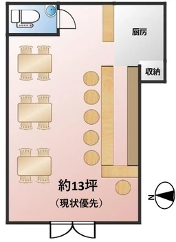 1階路面店　居抜き店舗　重飲食相談可能になります外観