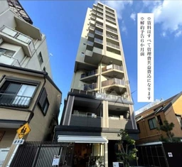 マンション1階店舗(事務所)物件です！自動ドア・エアコン（残置物）・トイレ付！軽飲食・サービス店舗可能！外観
