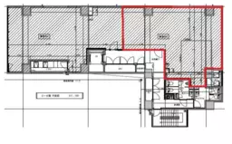 ■東銀座駅 徒歩2分 4F 現況:事務所仕様物件 【飲食不可】