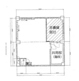 ■大門駅 徒歩3分 2F 現況:その他 その他居抜きなど物件 【飲食不可、小売物販・スクール等可】