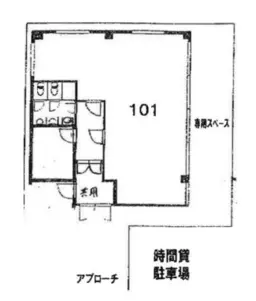 ■蒲田駅 徒歩5分 1F 現況:事務所物件 【飲食不可】外観