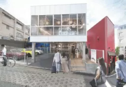 高田馬場駅 徒歩4分 2F スケルトン物件 【飲食可】