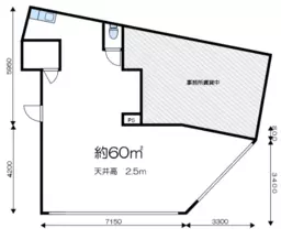 ■西大井駅 徒歩10分 1F スケルトン物件 【飲食可】外観
