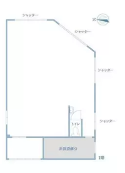 ■蒲田駅 徒歩11分 1F 現況:倉庫・引渡状態:スケルトン 【業種相談】外観