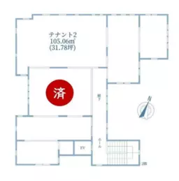 ■柿生駅 徒歩19分、バス11分・バス停「花島」停歩1分 2F スケルトン物件 【飲食不可】外観