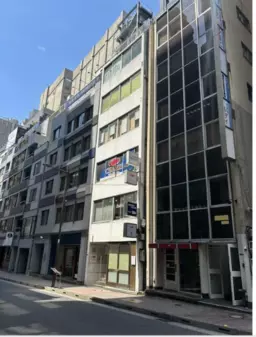 銀座駅 徒歩4分 2F スケルトン物件 【飲食可】深夜営業可能 　専有部分にトイレあり