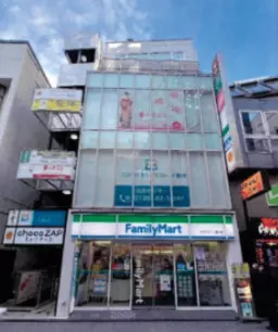 所沢駅 徒歩1分 所沢プロぺ商店街沿い　2階外観