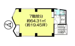 ■新宿御苑前駅 徒歩4分 7F 現況:その他 その他居抜きなど物件 【飲食不可】