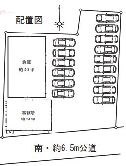 【HS0518】五日市街道、天王橋交差点そば、普通乗用車 15 台以上駐車可能。外観