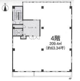 西立川駅徒歩3分　飲食不可　スケルトン渡し外観