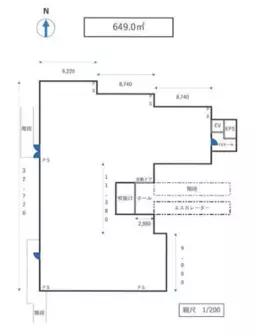 ポートタウン東駅 徒歩1分 商業施設内 2F〈10区画〉スケルトン物件 【飲食可】外観