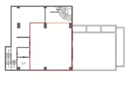 ■市ケ谷駅 徒歩6分 B1F 現況:事務所仕様物件 【飲食不可、営業時間応相談】