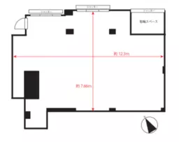 ■吉祥寺駅 徒歩22分 1F スケルトン物件 【飲食不可】