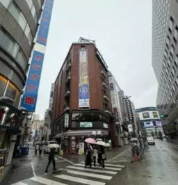 【ES0522】西武新宿徒歩1分！　前テナント美容室、飲食店区画外観