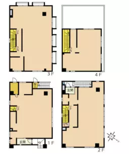■月島駅 徒歩3分 1F〜4F スケルトン物件 【業種相談】