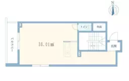 ■原宿駅 徒歩2分 2F 現況:その他 その他居抜きなど物件 【軽飲⾷相談可（業種制限あり）】外観