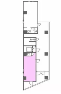 ■乃木坂駅 徒歩7分 1F スケルトン物件 【飲食不可】