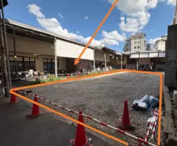 新築平屋建て店舗外観