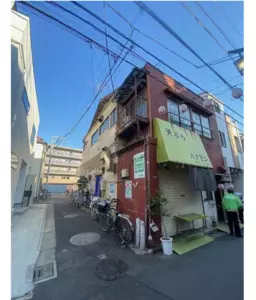 【重飲食可】曳舟駅 徒歩6分 1F 現況:天ぷら屋 飲食居抜き物件 ★外観