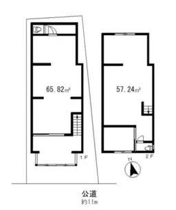 ■雑色駅 徒歩13分 1F〜2F 現況:その他 その他居抜きなど物件 【軽飲食可】