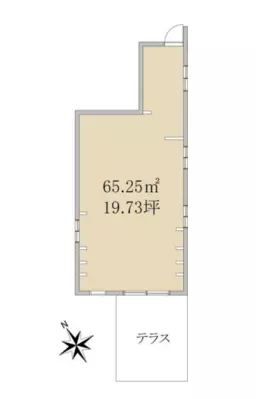 ■鹿島田駅 徒歩1分 1F スケルトン物件 【業種相談】