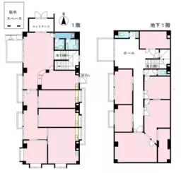 ■千川駅 徒歩6分 B1F〜1F 前テナント:クリニック 【飲食不可】
