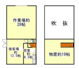 ■西白井駅 徒歩18分 1F〜2F自動車販売・整備事務所居抜き ※既存のお客様の引継ぎを含む事業継承希望【飲食不可】外観