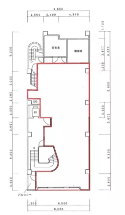 ■石川町駅 徒歩5分 3F 現況:事務所内装有り（無償残置） 【業種相談】外観