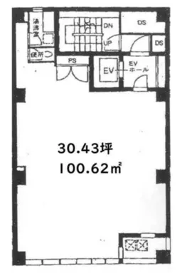 ■虎ノ門ヒルズ駅 徒歩4分 3F 現況:事務所仕様物件 【飲食不可】