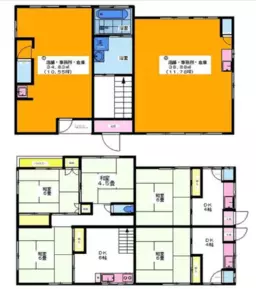 ■早稲田駅 徒歩7分 1F〜2F 現況:住宅付店舗物件 【飲食不可】外観