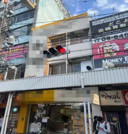 鶴橋駅 徒歩1分 大通り沿い 1F飲食店居抜き物件 【重飲食可】外観