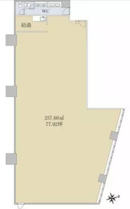 ■東池袋駅 徒歩1分 3F 現況:事務所仕様物件 【重飲食店不可、事業内容は規約による制限有】