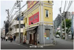 大久保駅 徒歩1分 1F〜2F 現況:ラーメン 飲食居抜き物件 【飲食可】外観