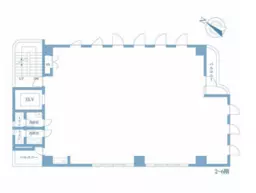 ■代々木公園駅 徒歩7分 2F 現況:事務所仕様物件 【飲食不可】
