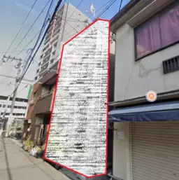 中崎町駅 徒歩4分 東南角地 1F店舗物件 【飲食不可】