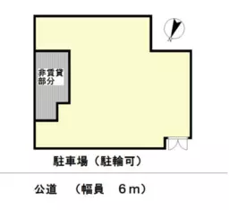 ■北綾瀬駅 徒歩11分 1F スケルトン物件 【飲食不可、クリニック・デイサービス・保育園等おすすめ】