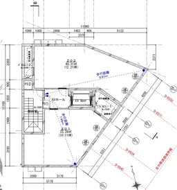武蔵小杉駅 徒歩5分 2F スケルトン物件 【何業も可】