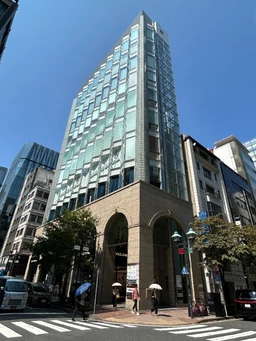 ■銀座駅 徒歩2分 8F スケルトン物件 【物販・サービス店舗可、軽飲食相談可】外観