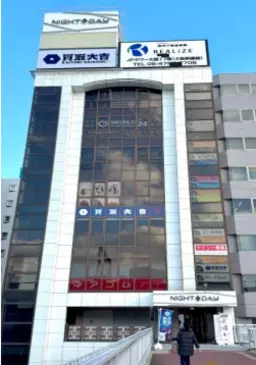 近鉄八尾駅 徒歩1分 2F≪2-24、2-26号室≫ 店舗物件 【飲食可】外観