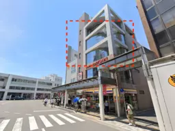 【北浦和駅東口１分】３-４階一括１２１坪。ロータリー内テナント。業種相談、飲食可能、アミューズメント可能外観