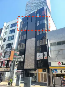 【大宮駅東口２分】６階１３３坪。袖看板あり、新耐震基準。駅前大通り。業種幅広く相談可能。外観